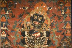 07-1 Mahakala, Protector of the Tent, 1500, Tibet - New York Metropolitan Museum Of Art
